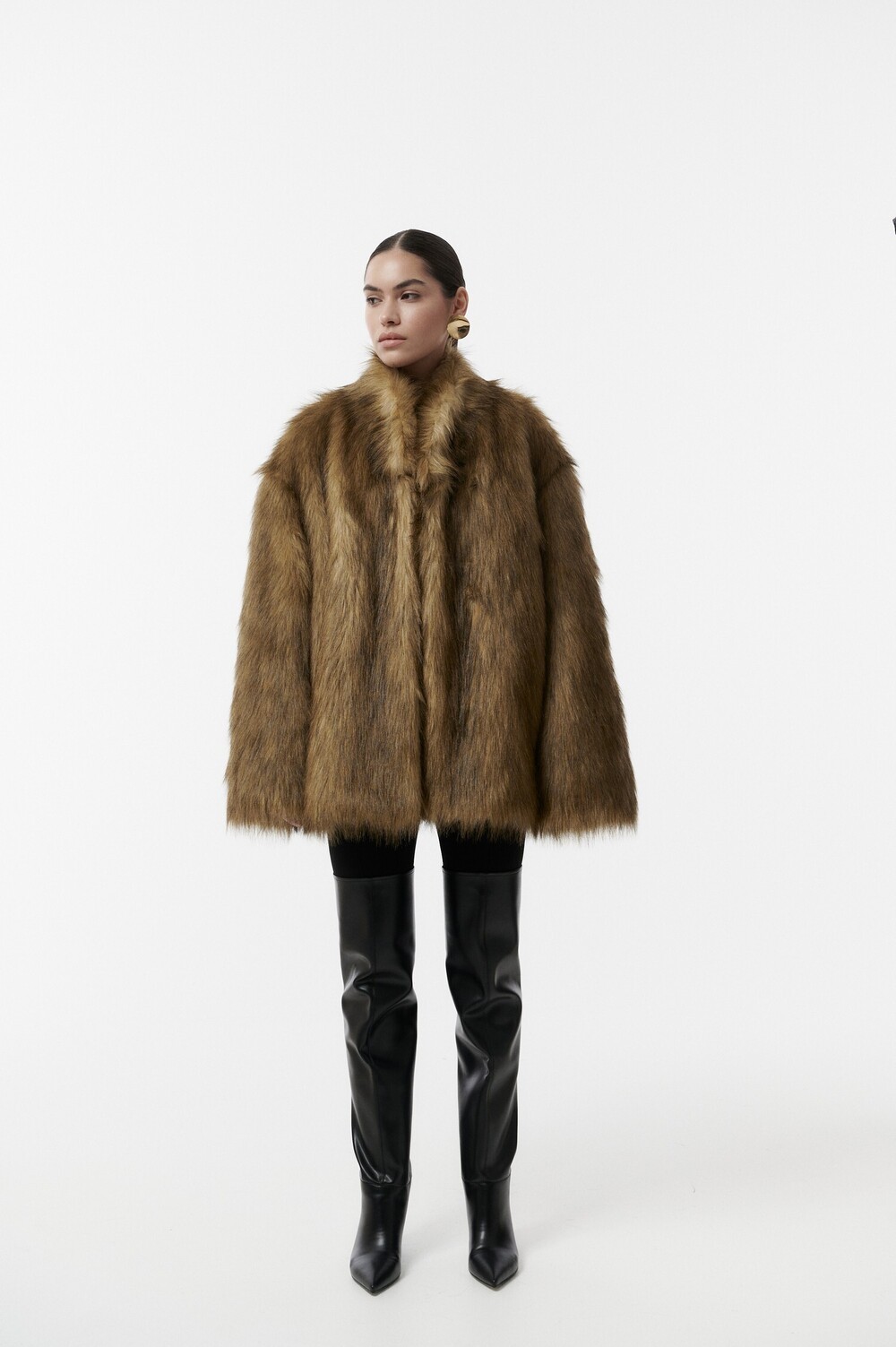 Fur coat short Monica